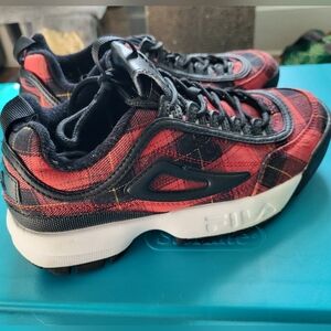 Fila Disruptors Plaid